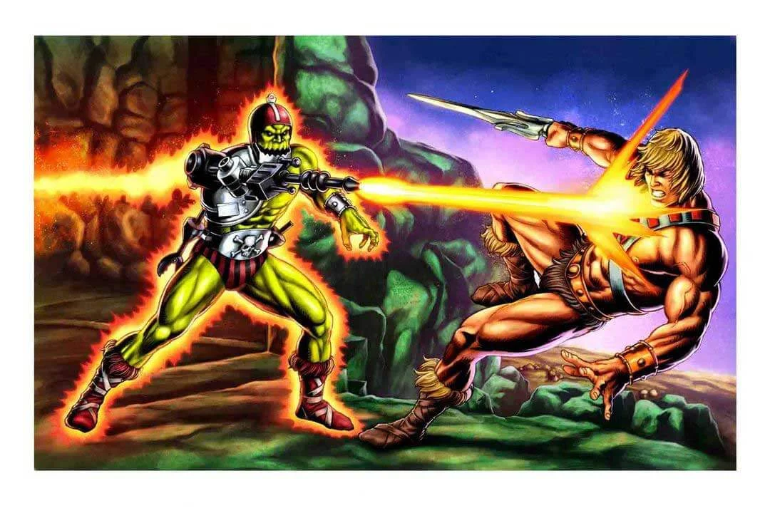 Mini Comic Trap Jaw MOTU Origins Wave 10 Official Cardback Art