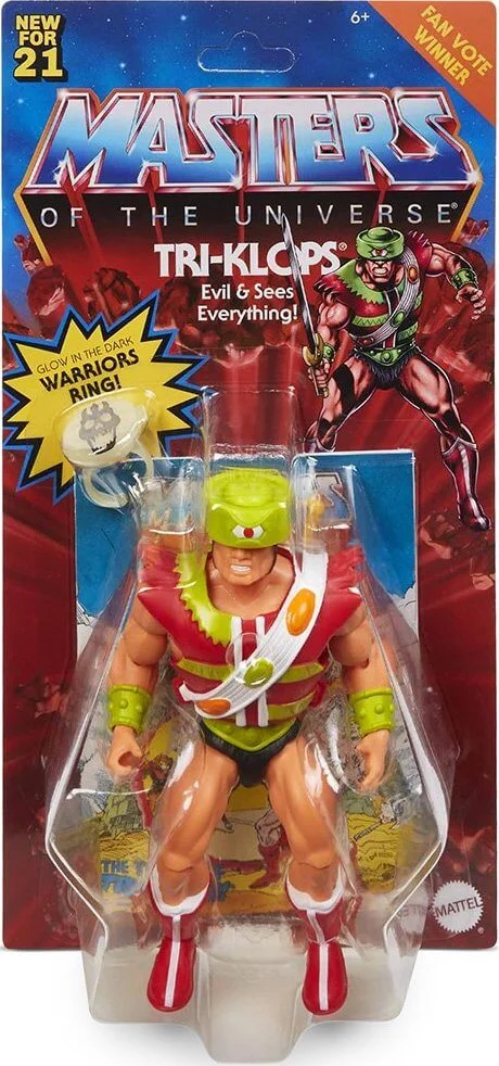 Mini Comic Tri Klops Masters of the Universe Origins Mattel Creations Exclusive