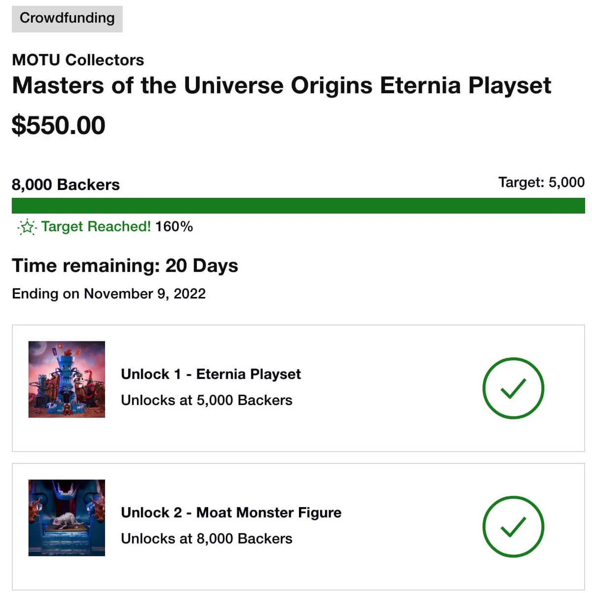 Moat Monster Unlocked MOTU Origins Eternia