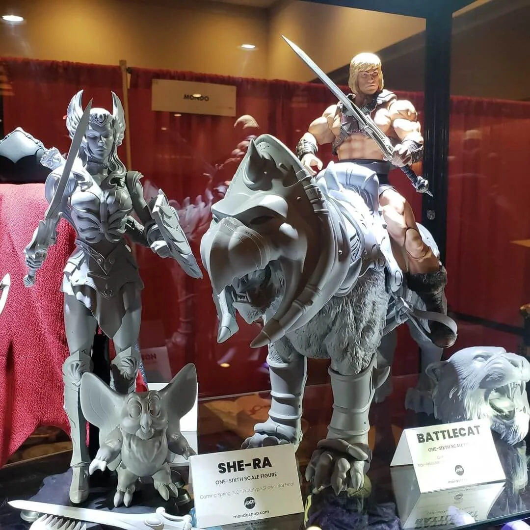 Mondo Battle Cat Masters of the Universe Reveal Power Con 2021