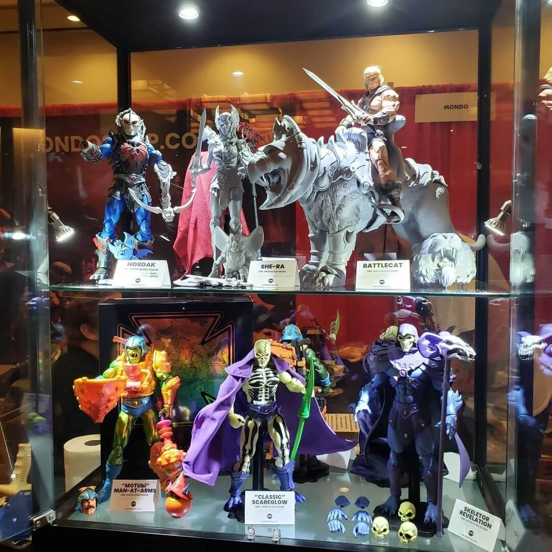 Mondo Power Con 2021 Masters of the Universe Display