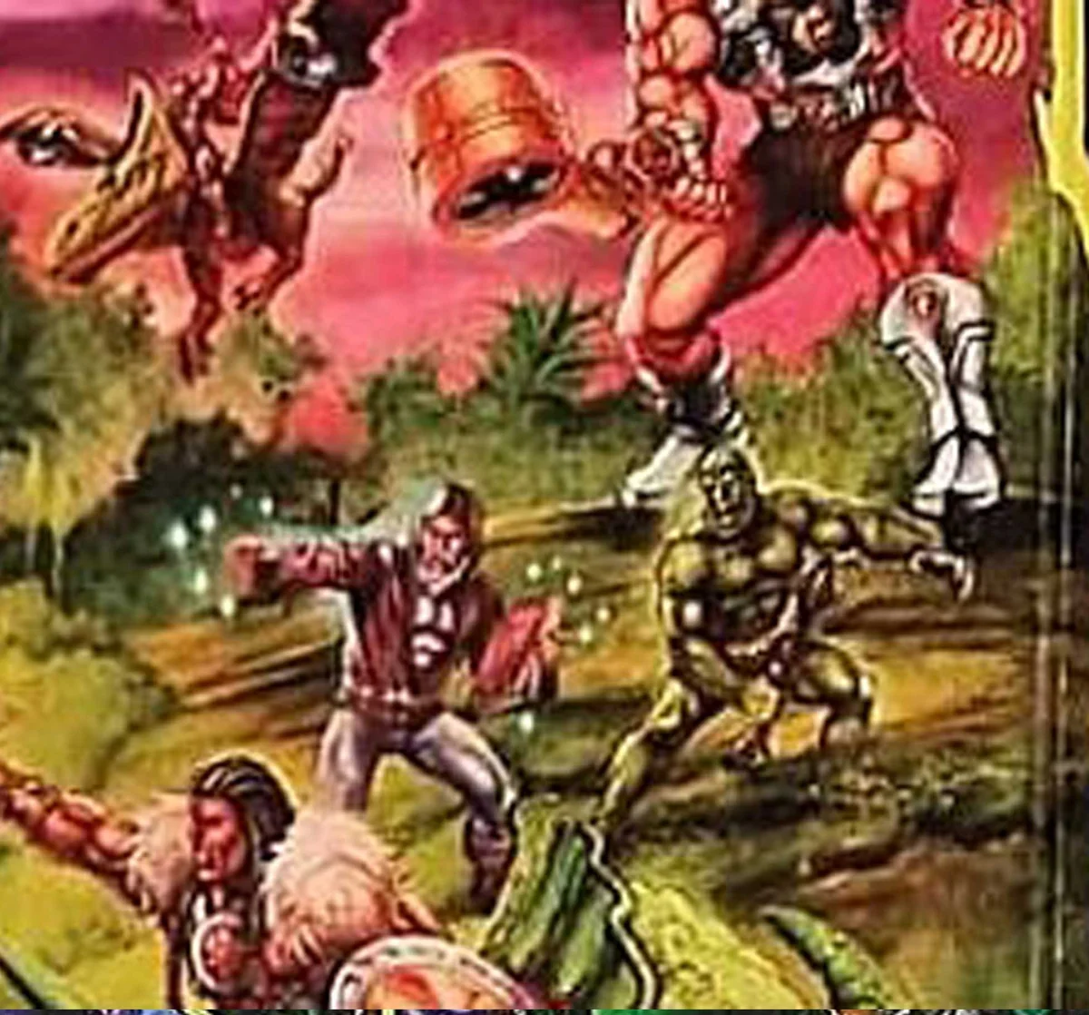 Moss Man on Camo Khan Card art