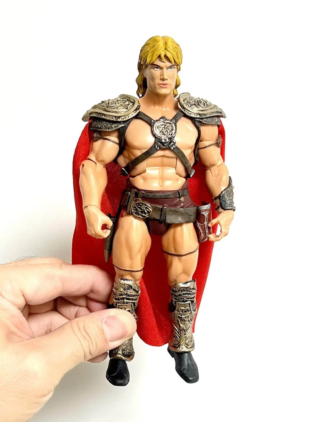 Movie He-Man Dolph Lungren Masters of the Heads Painted Prototype 1