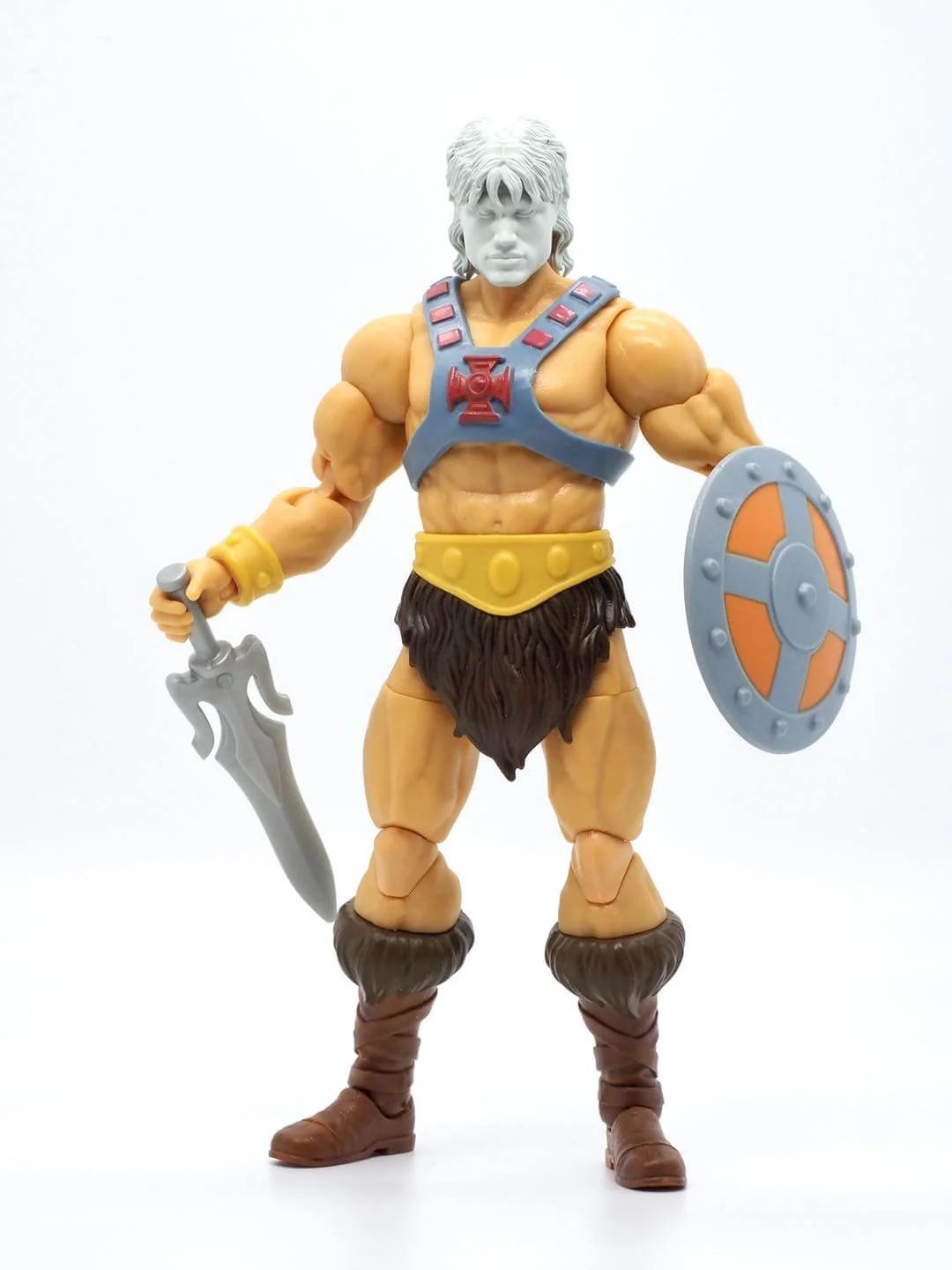Movie He-Man Dolph Lungren Masters of the Heads Prototype 1