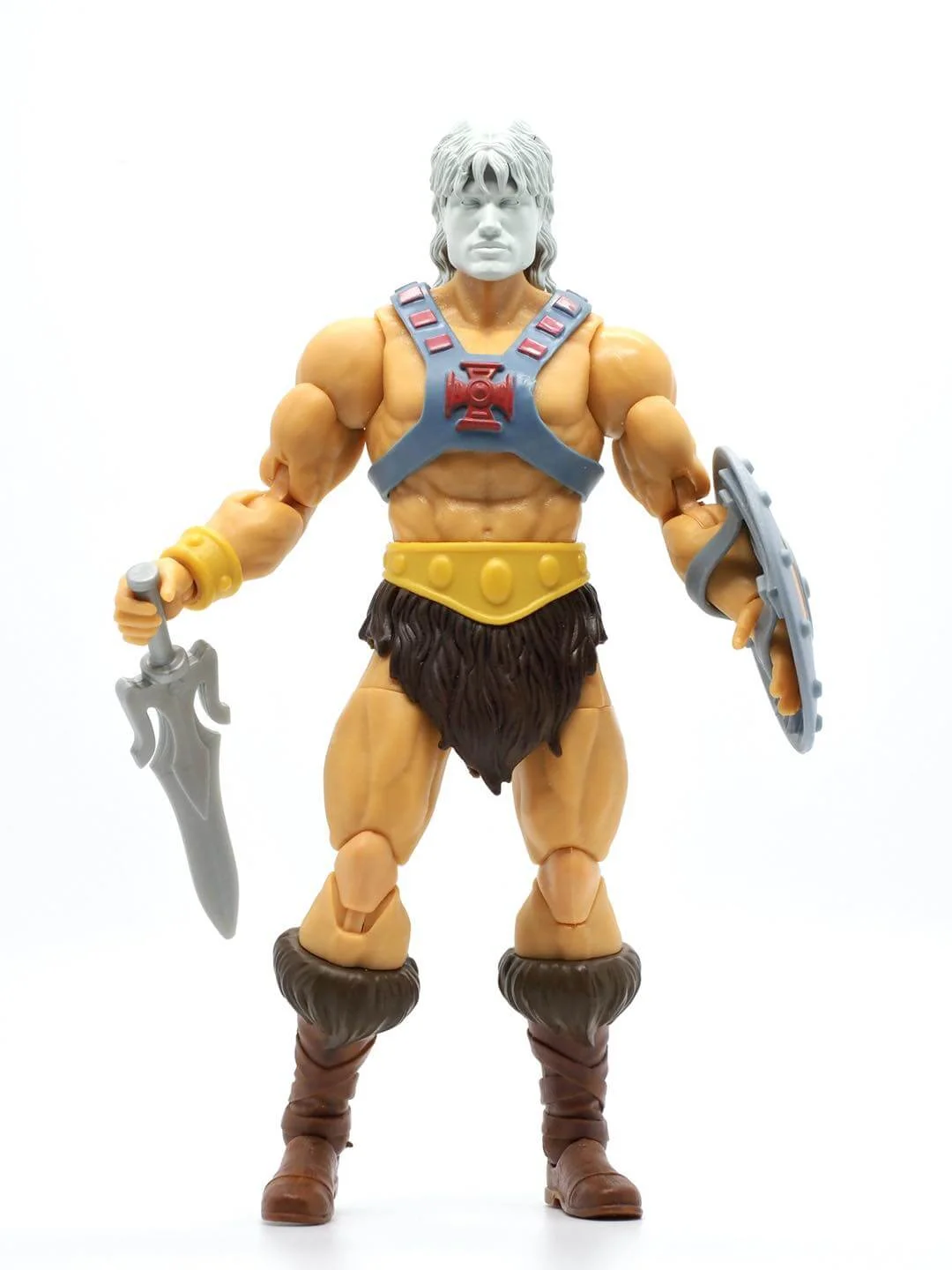 Movie He-Man Dolph Lungren Masters of the Heads Prototype 3