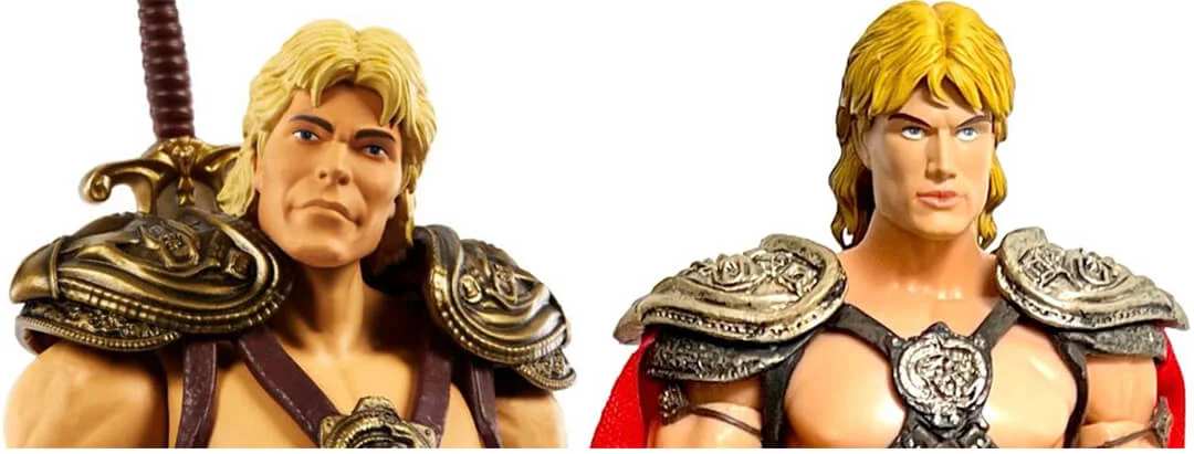 Movie He-Man Dolph Lungren Ramen Toy Masterverse Comparison