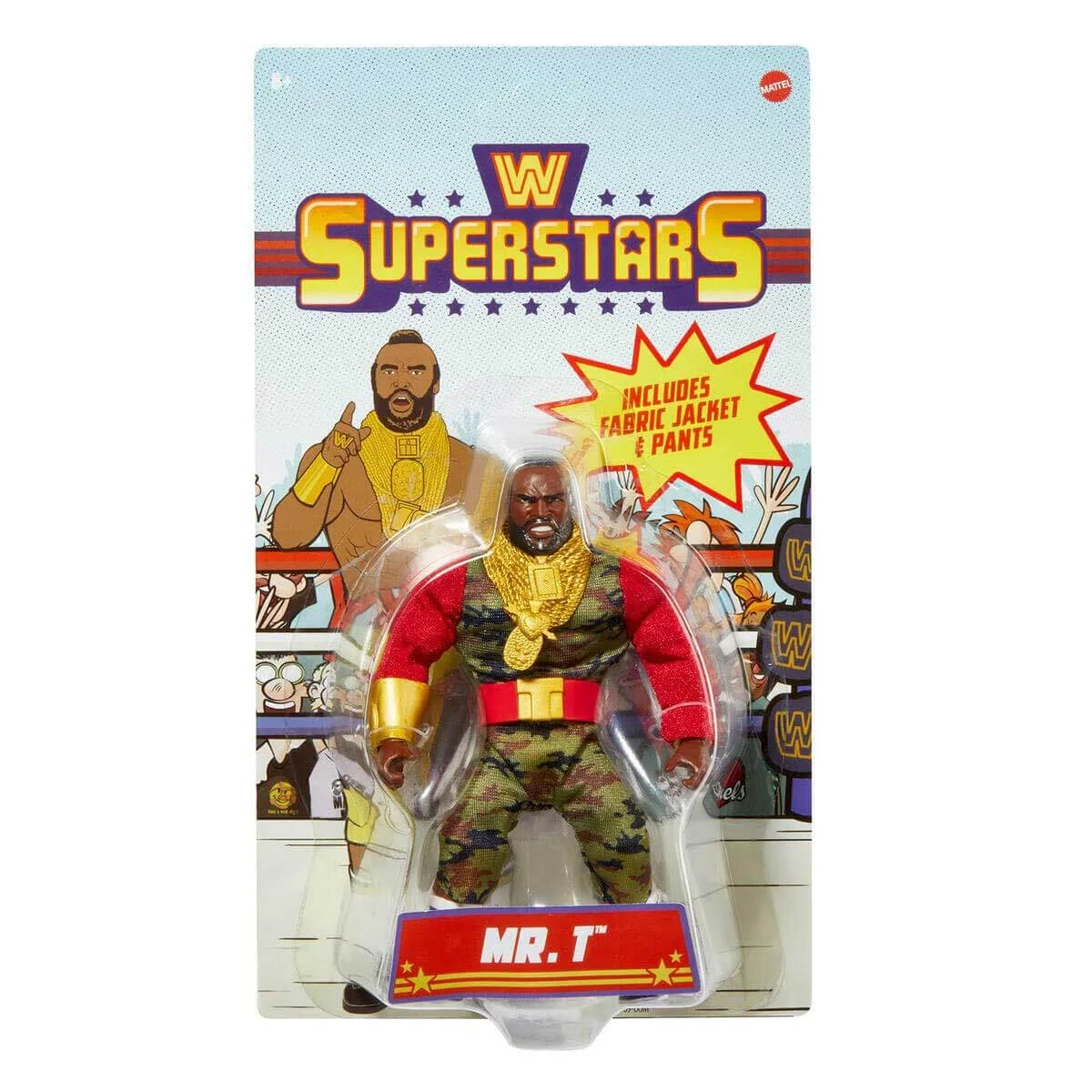 Mr T Card Front WWE Superstars Walmart Exclusive Series 4