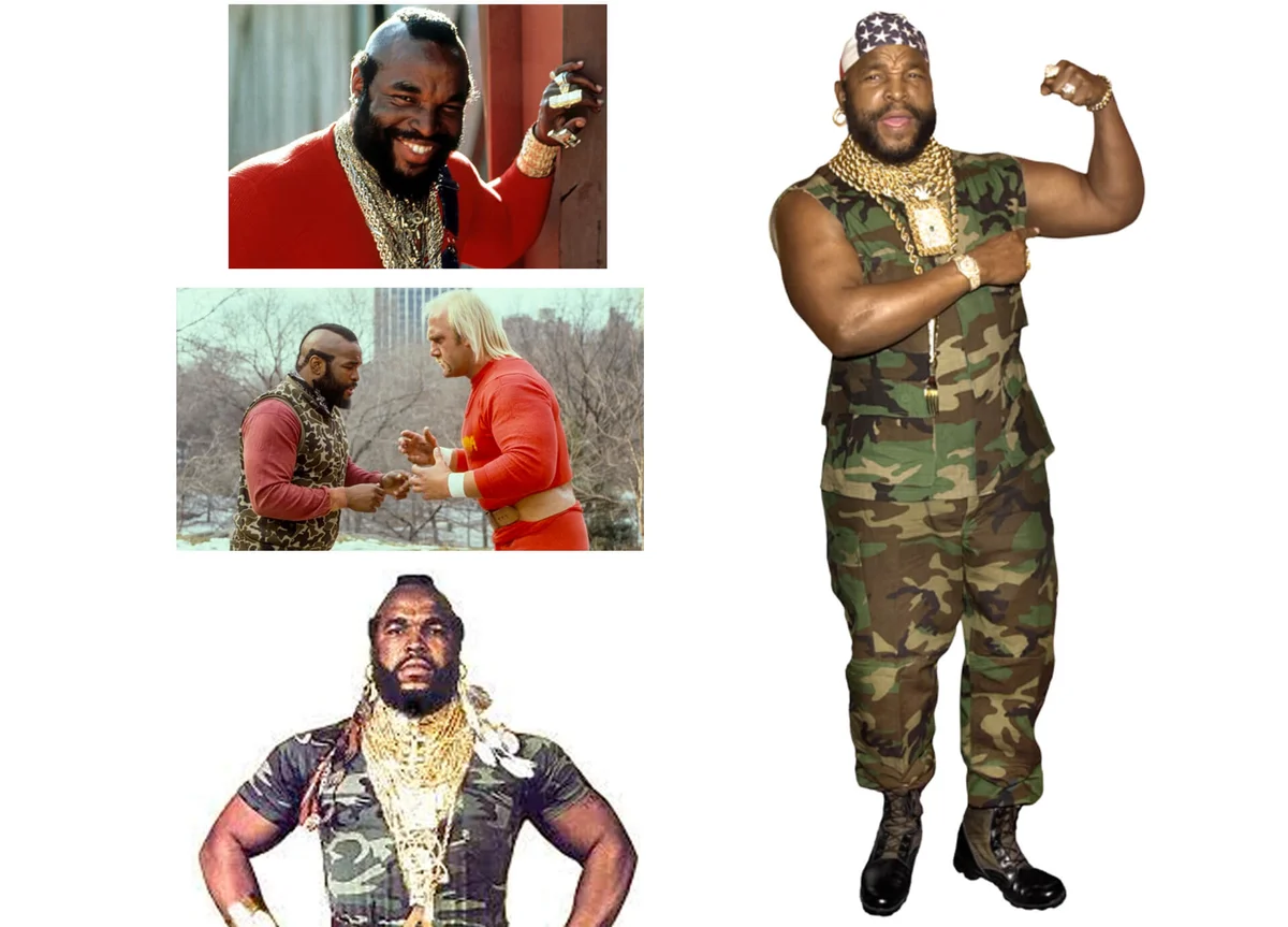Mr T WWE Superstars Clothing Inspiration