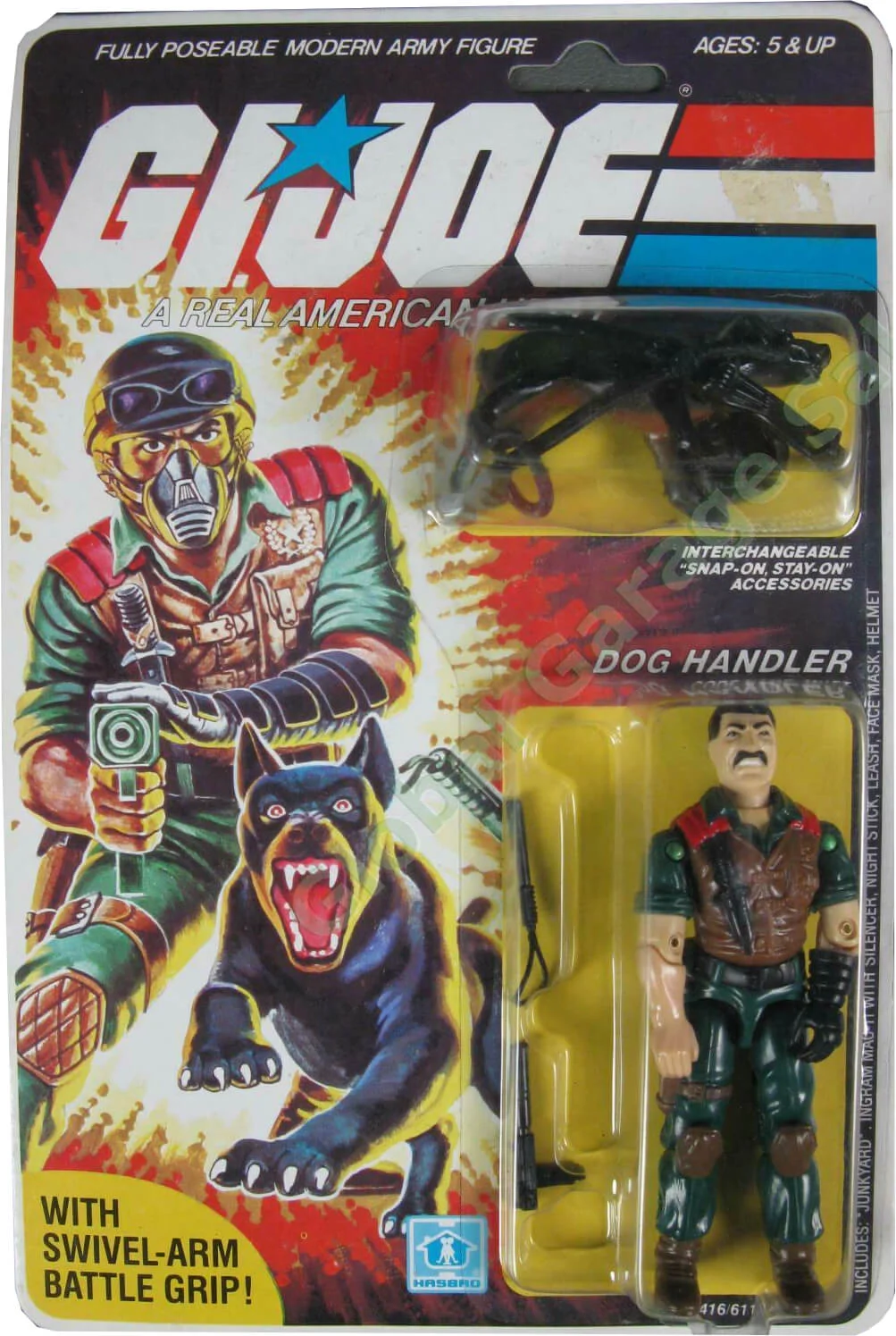 Mutt (Dog Handler) GI Joe ARAH 1984 Wave 3