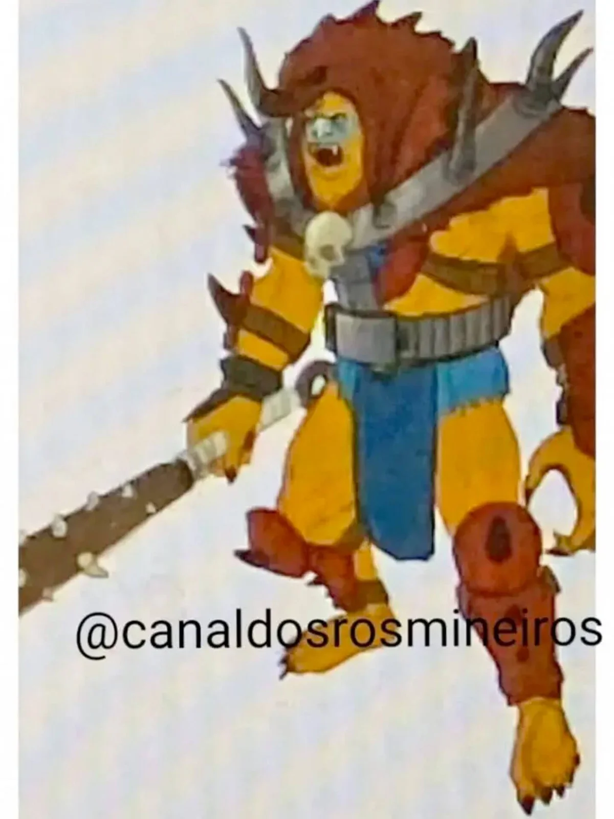 New Eternia Beast Man Masters of the Universe Concept Art