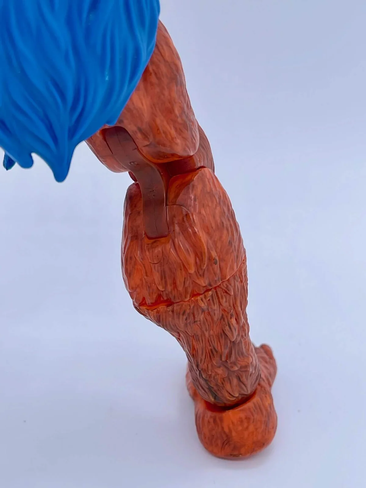 New Eternia MOTU Masterverse Beast Man Right Leg Back View Bare