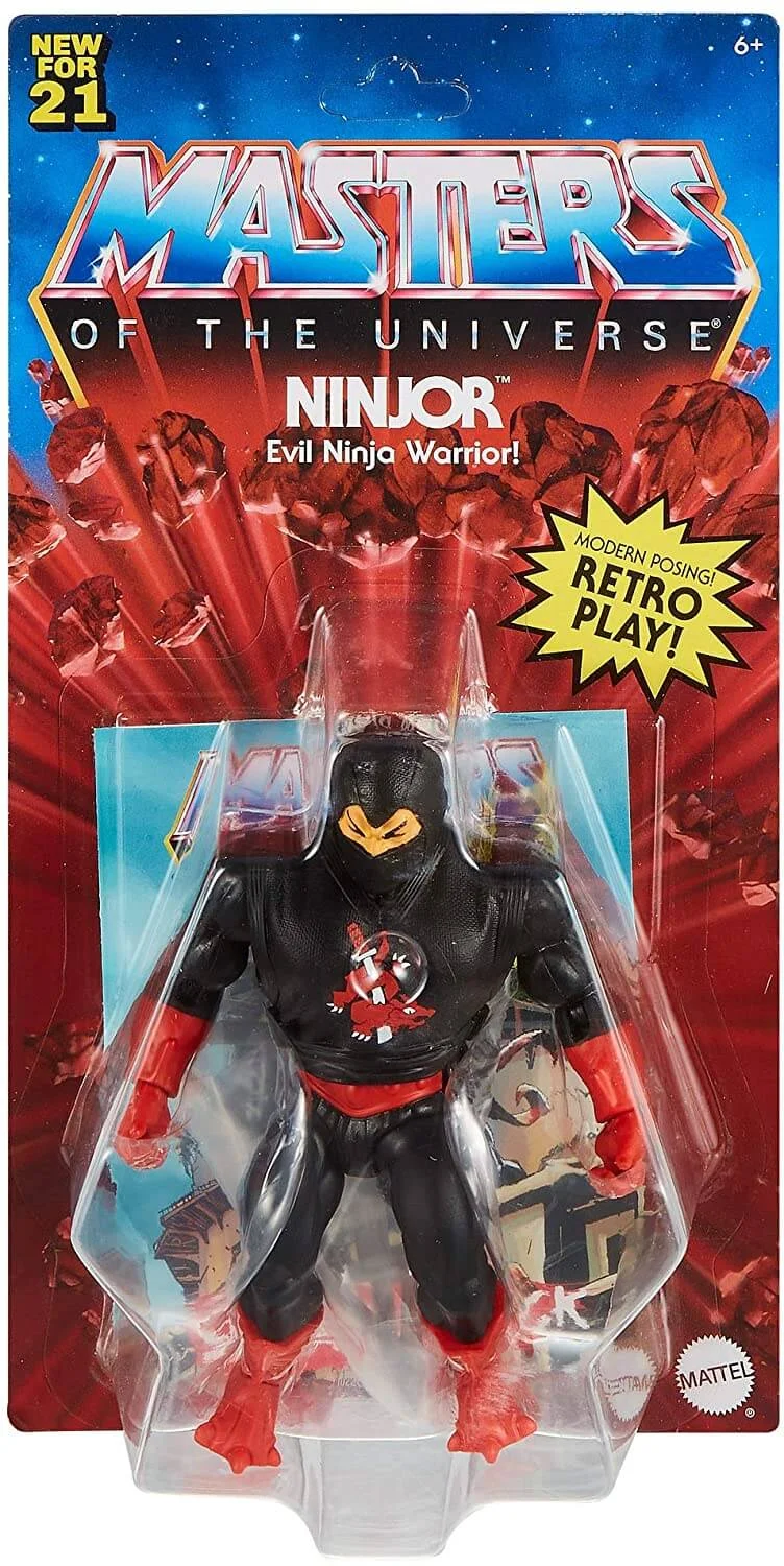 Ninjor Masters of the Universe Origins Wave 4