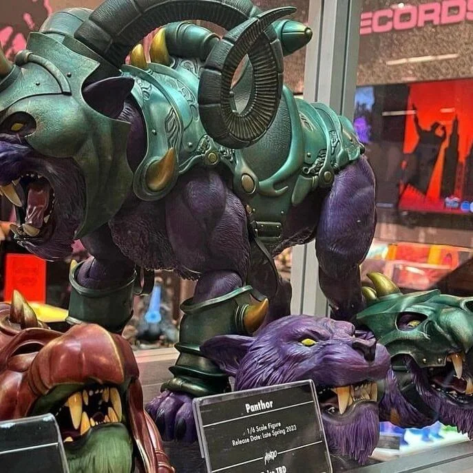 Panthor Mondo Masters of the Universe Deluxe Figure Reveal 4