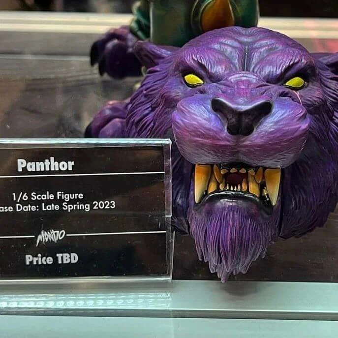 Panthor Mondo Masters of the Universe Deluxe Figure Reveal 5