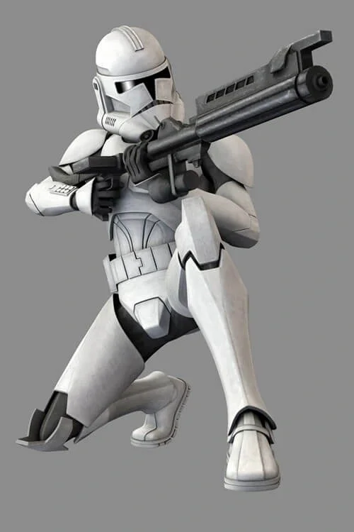 Phase 2 Clone Trooper Clone Wars Animated Series