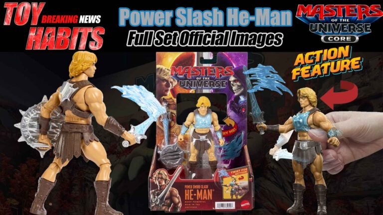 Power Sword Slash He-Man MOTU Core Movie Official Images