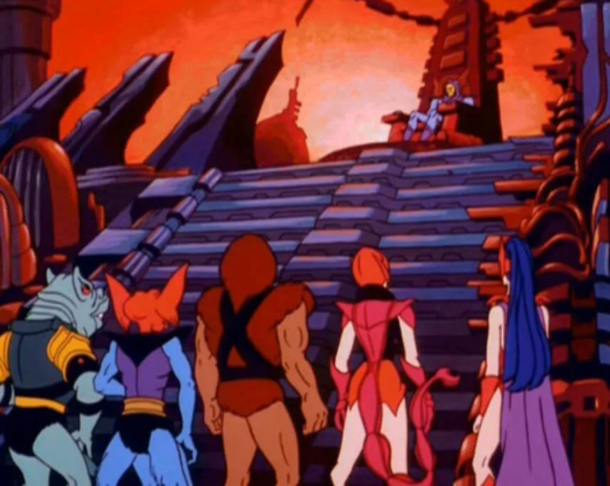 Princess of Power Fright Zone Filmation inside