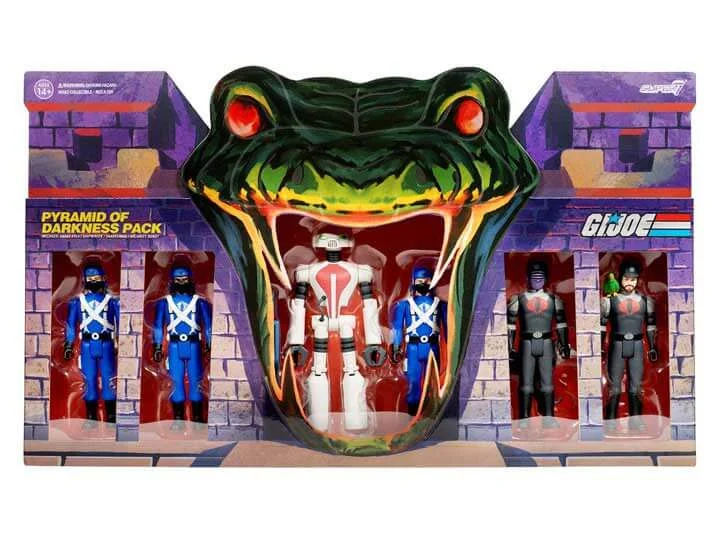Pyramid of Darkness GI Joe Super7 Reaction SDCC