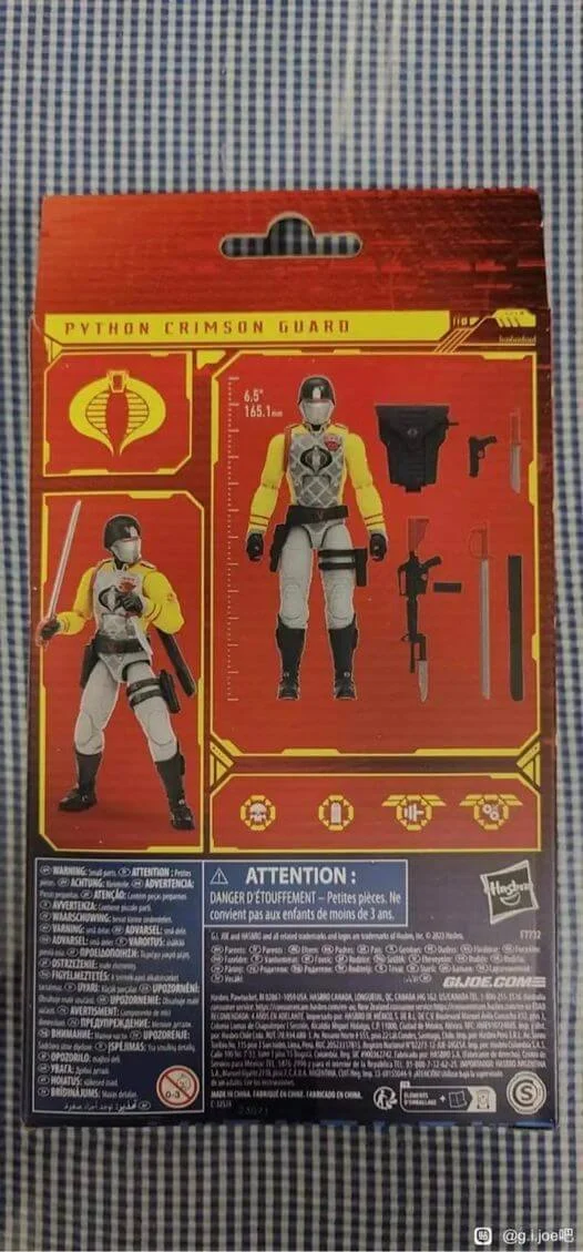Python Patrol Crimson Guard GI Joe Classified Series Leak 3