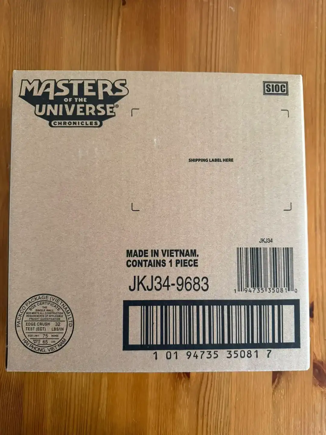 Ram Man Fisto 2 Pack MOTU Chonicles In Hand 4dd