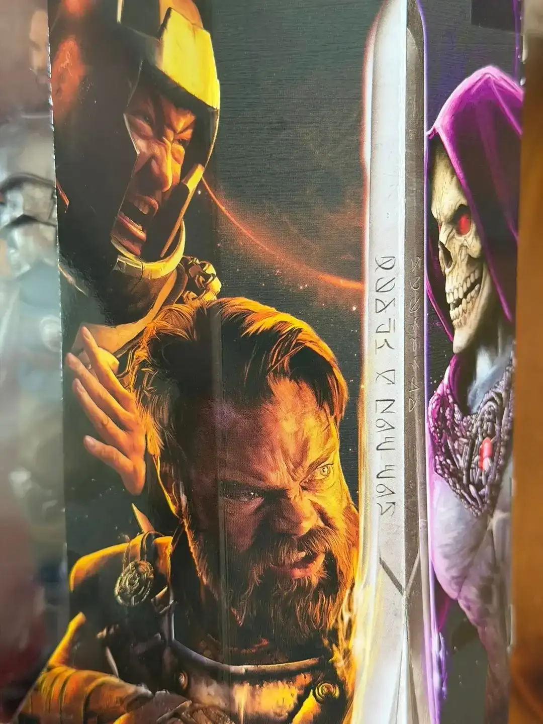 Ram Man Fisto 2 Pack MOTU Chonicles In Hand 5ee