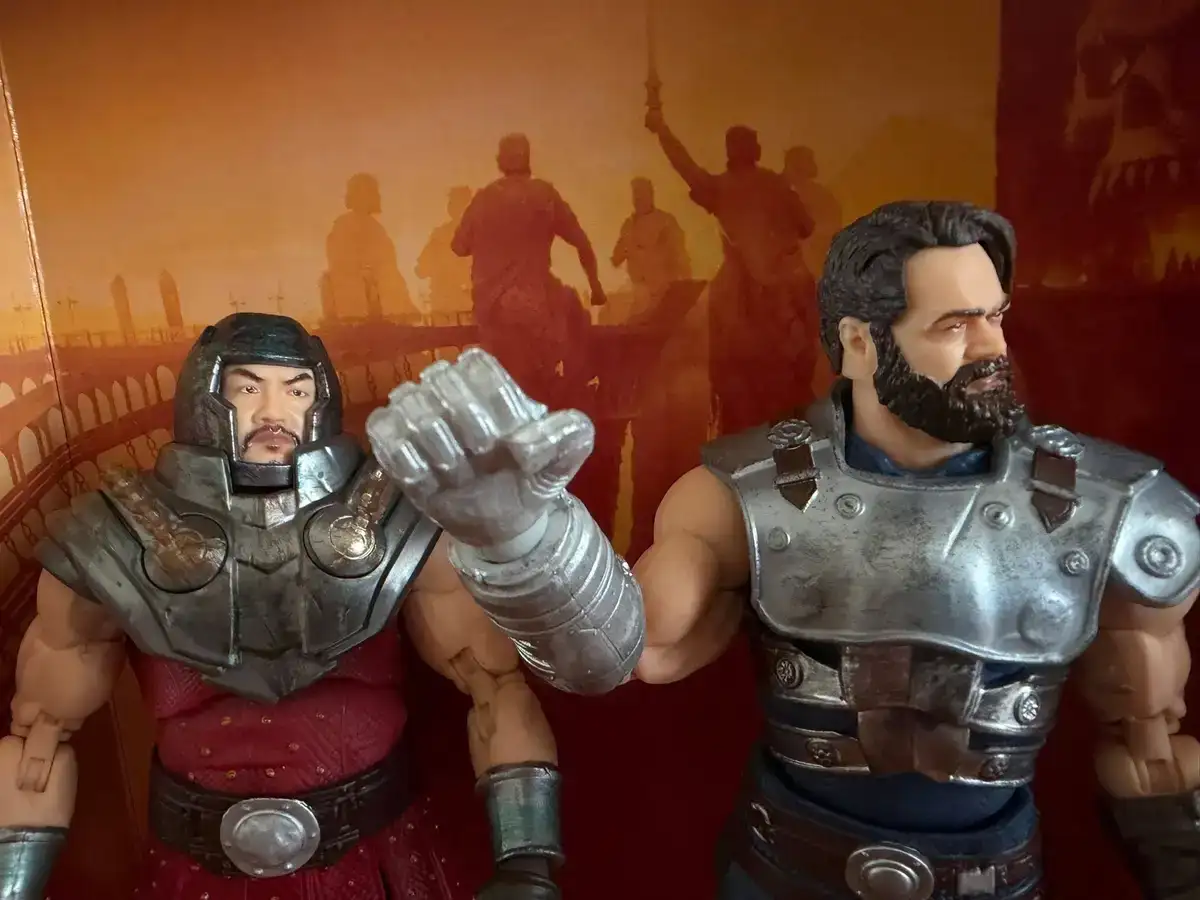 Ram Man Fisto 2 Pack MOTU Chonicles In Hand 7g