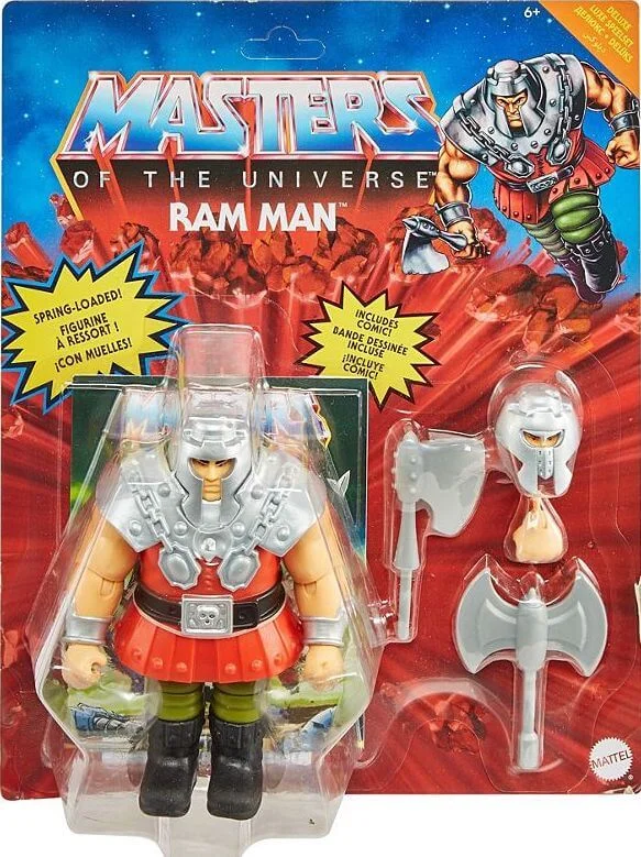 Ram Man Masters of the Universe Origins Deluxe