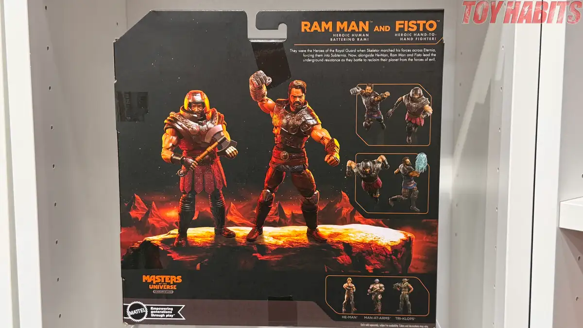 Ram Man and Fisto MOTU Chronicles Amazon Exclusive 2 Pack Review 6