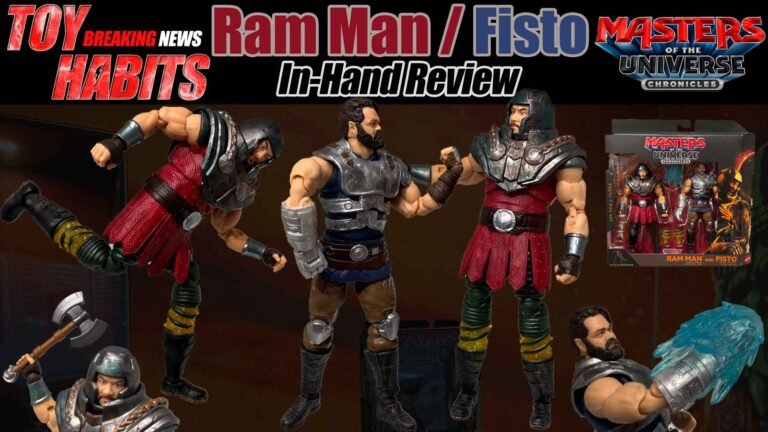 Ram Man and Fisto MOTU Chronicles In-Hand Review