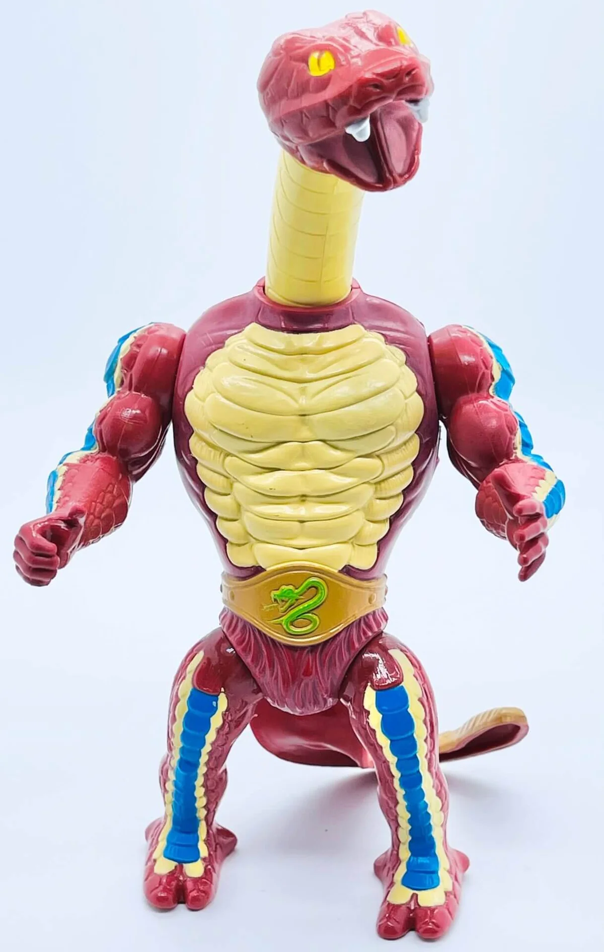 Rattlor Masters of the Universe Vintage Figure Neck View
