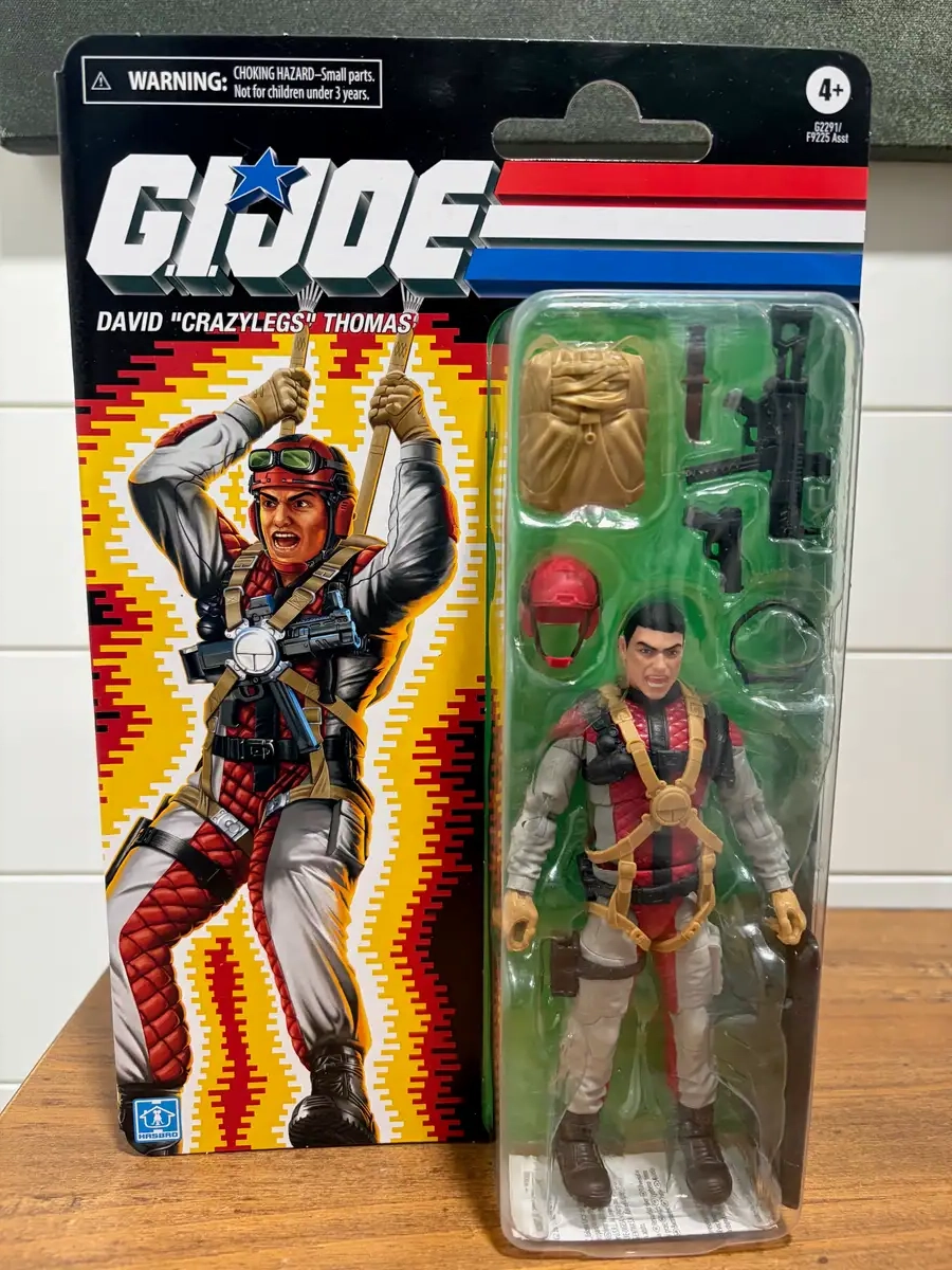 Retro Cardback Crazylegs GI Joe Classified Series IH 2
