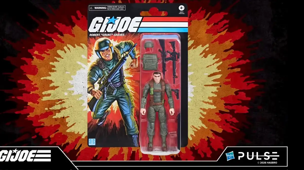 Retro Cardback Grunt GI Joe Classified 1