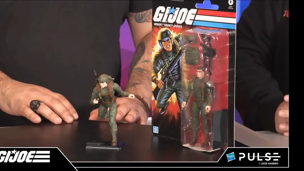 Retro Cardback Grunt GI Joe Classified 3