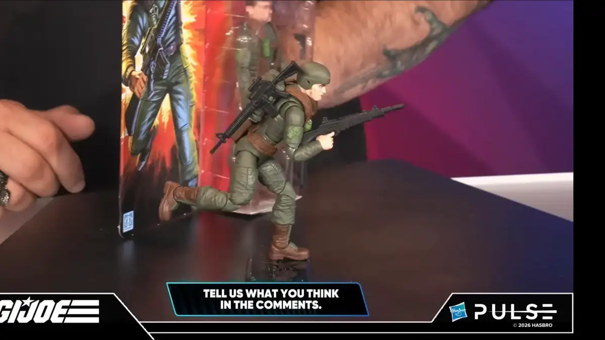 Retro Cardback Grunt GI Joe Classified 5