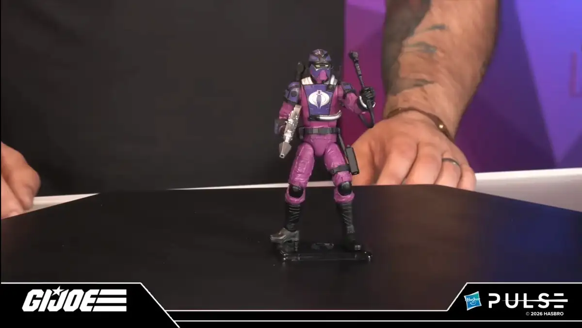 Retro Cardback Techno Viper GI Joe Classified 2