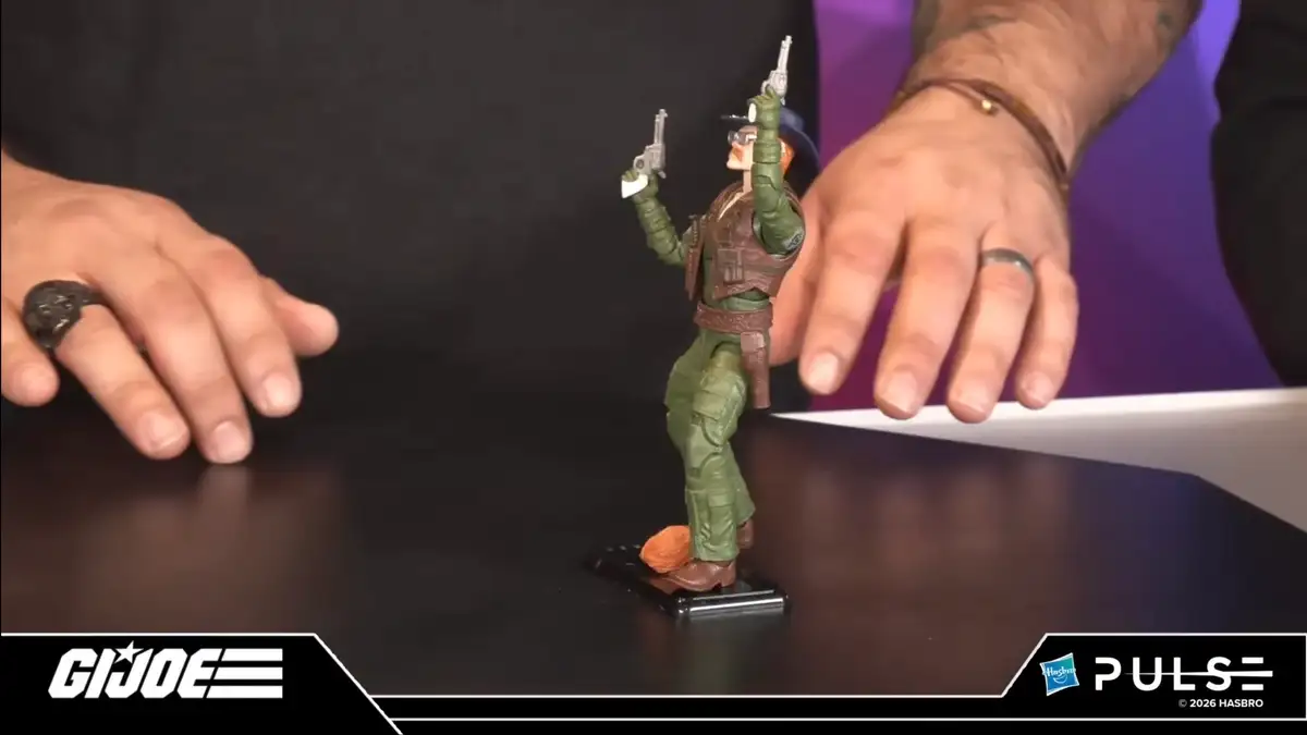 Retro Cardback Wild BIll GI Joe Classified 3