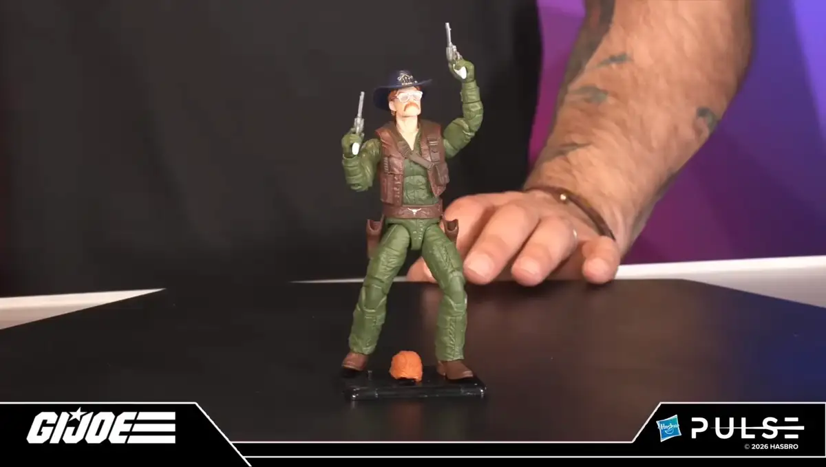 Retro Cardback Wild BIll GI Joe Classified 4