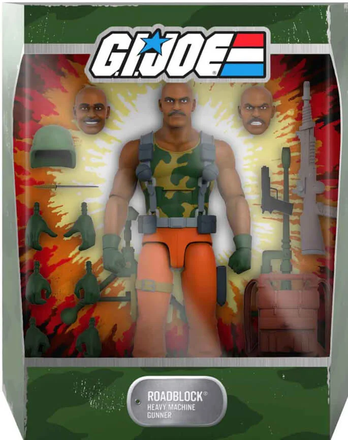 Roadblock GI Joe Super 7 Ultimates - Wave 5