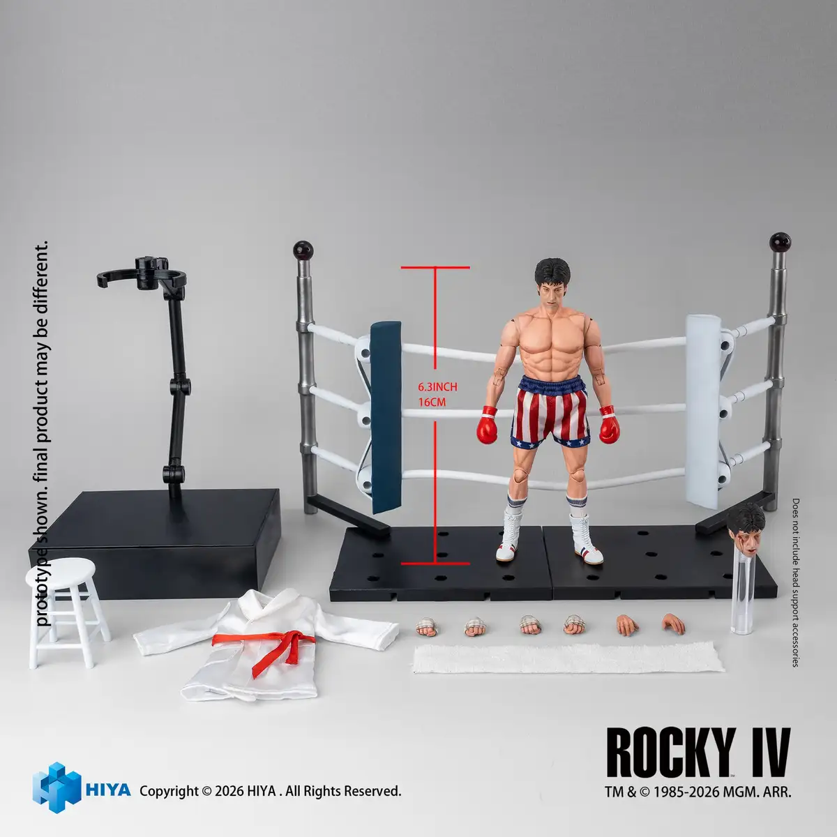 Rocky IV Exquisite Super Series Rocky Balboa 1 12 Scale Action Figure 12