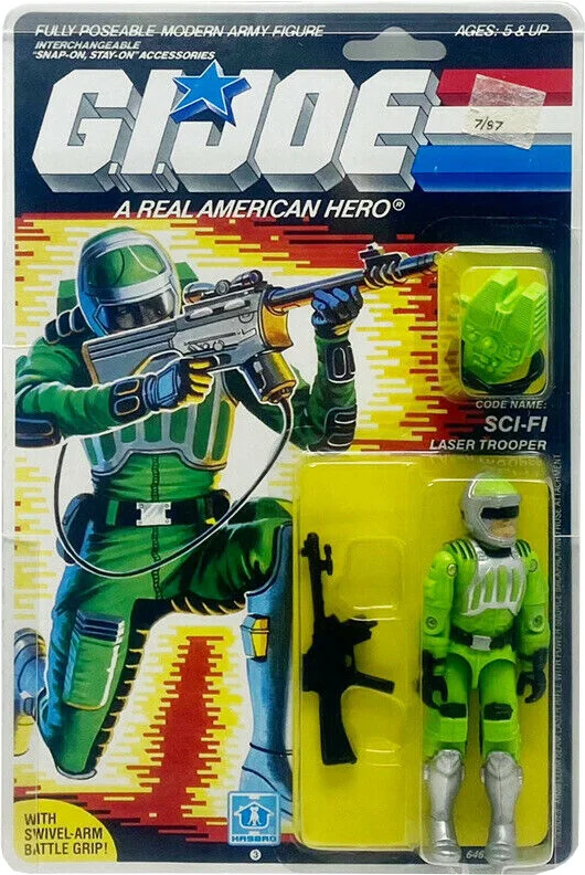 Sci Fi (Laser Trooper) GI Joe ARAH 1986 Wave 5