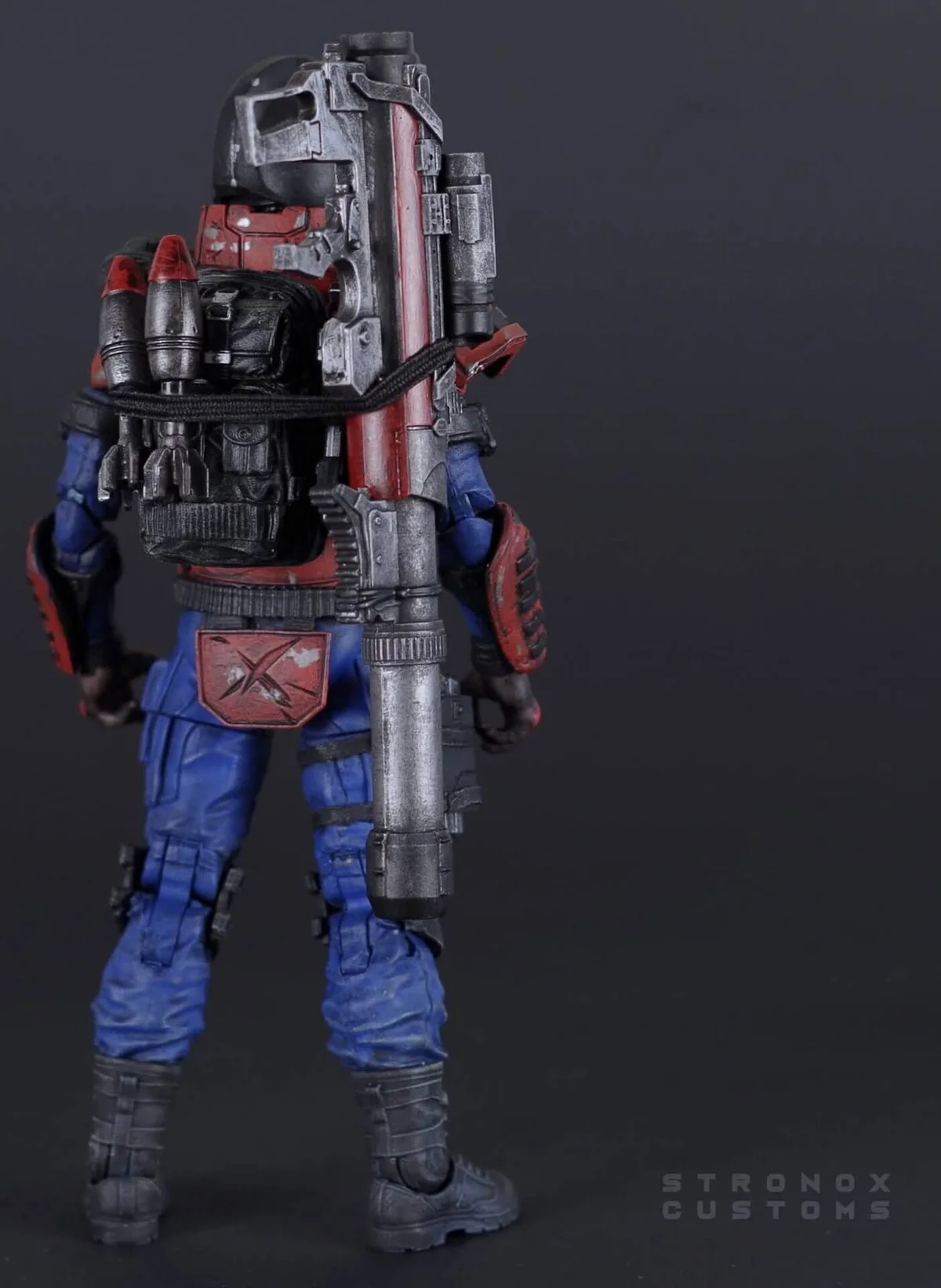 Scrap Iron Custom GI Joe Classified Series Concept Back