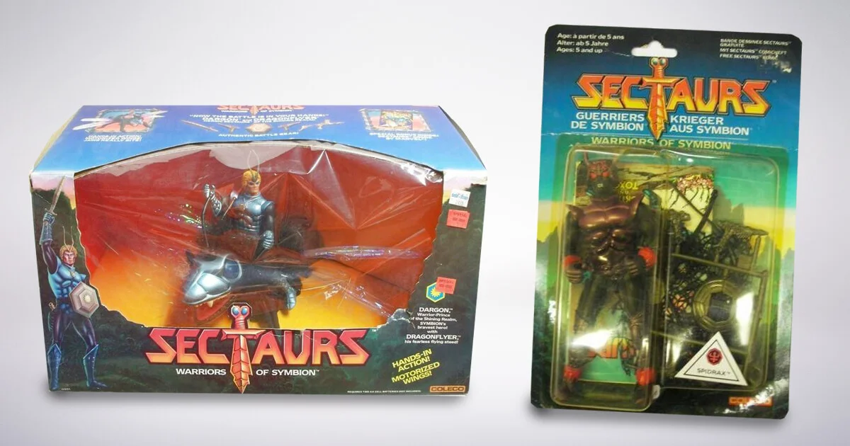 Sectaurs Vintage Toys