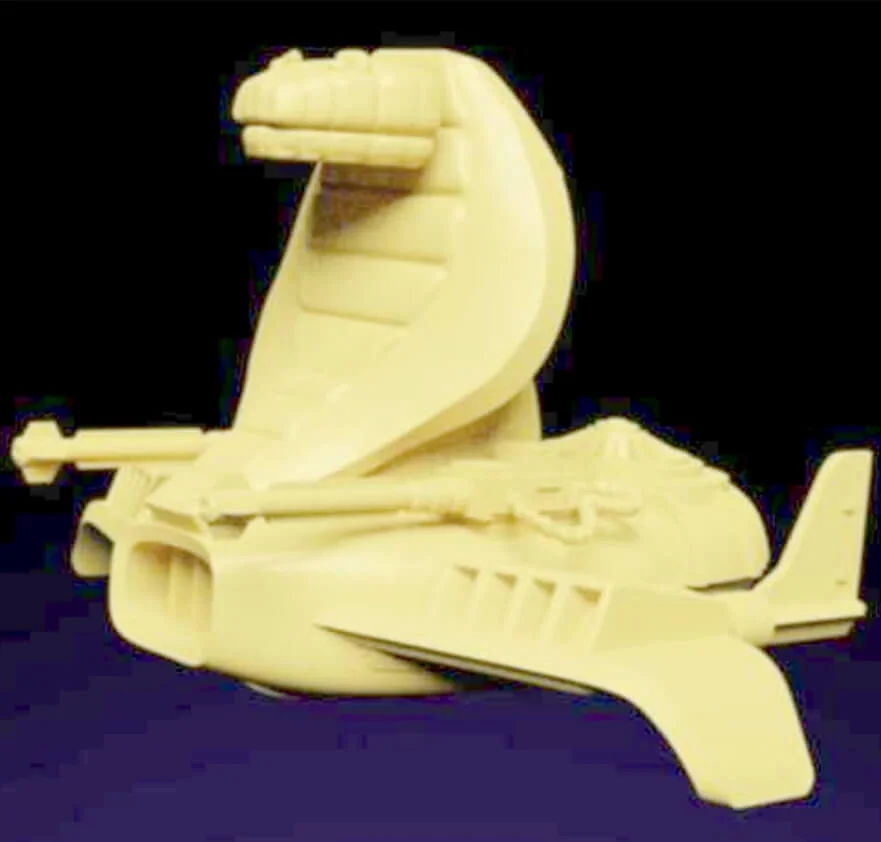 Serpentor Air Chariot GI Joe Classified Series 3D Printed Render