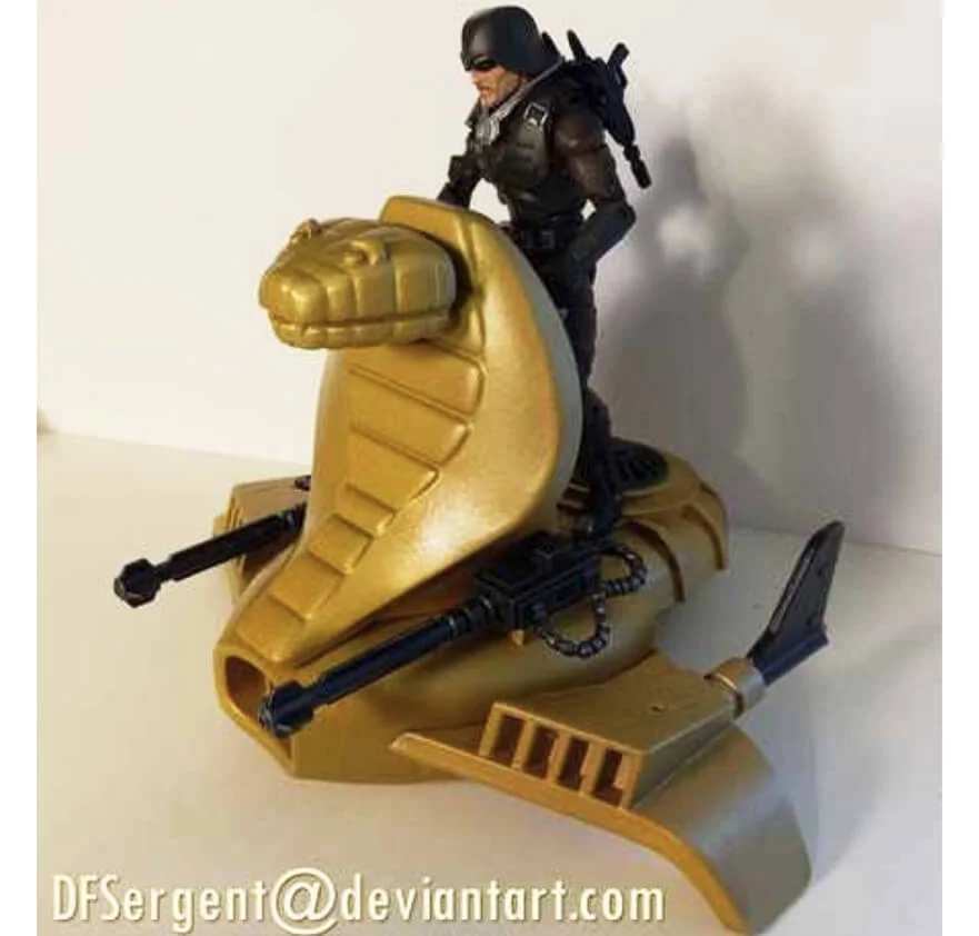 Serpentor Air Chariot GI Joe Classified Series Concept