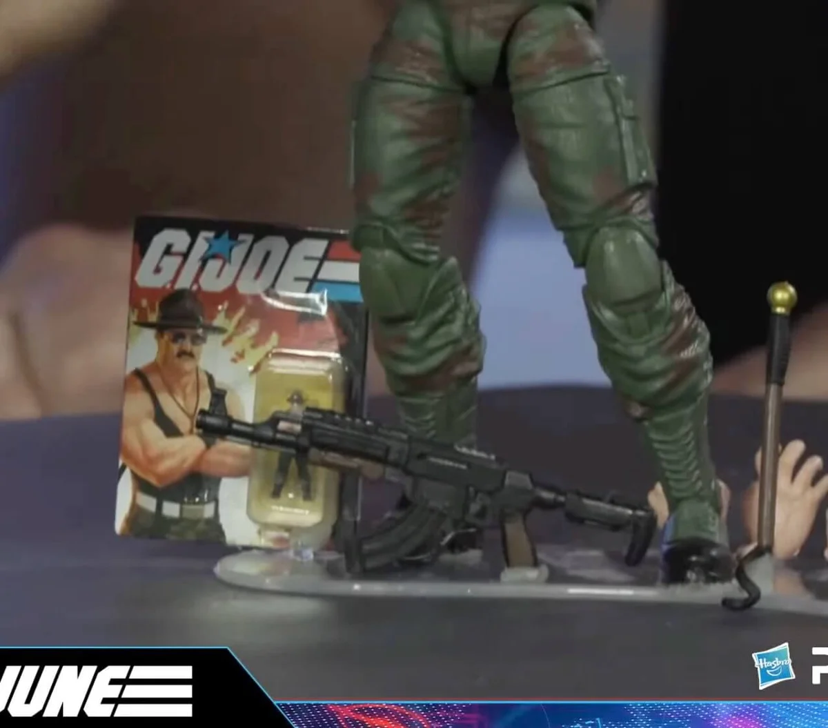 Sgt Slaughter GI Joe Classified Series Legs