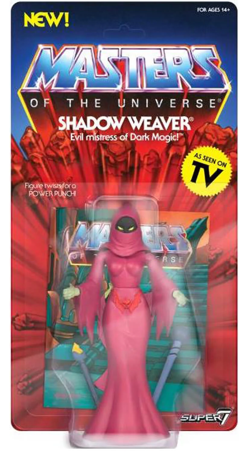 Shadow Weaver Super7 Masters of the Universe Vintage Style 2019 Wave 4