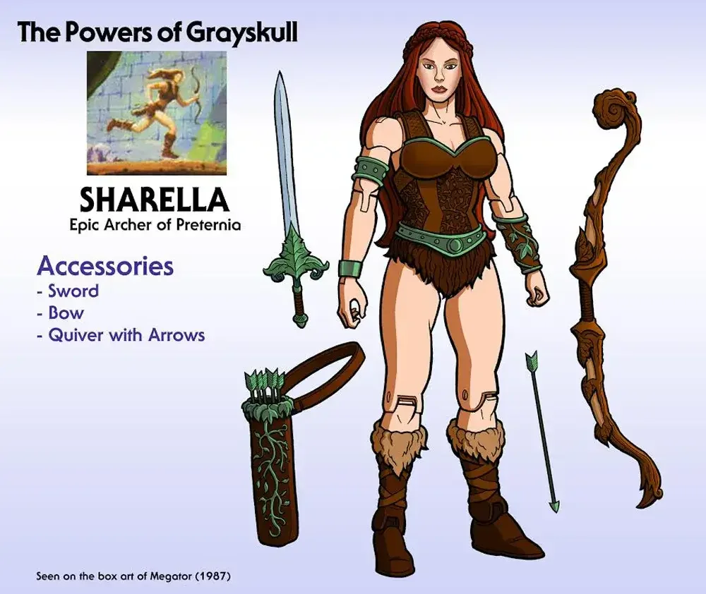 Sharella Masters of the Universe Concept