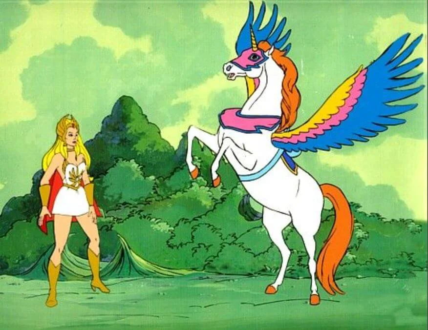 She-Ra Card Princess of Power Swift Wind Filmation 2