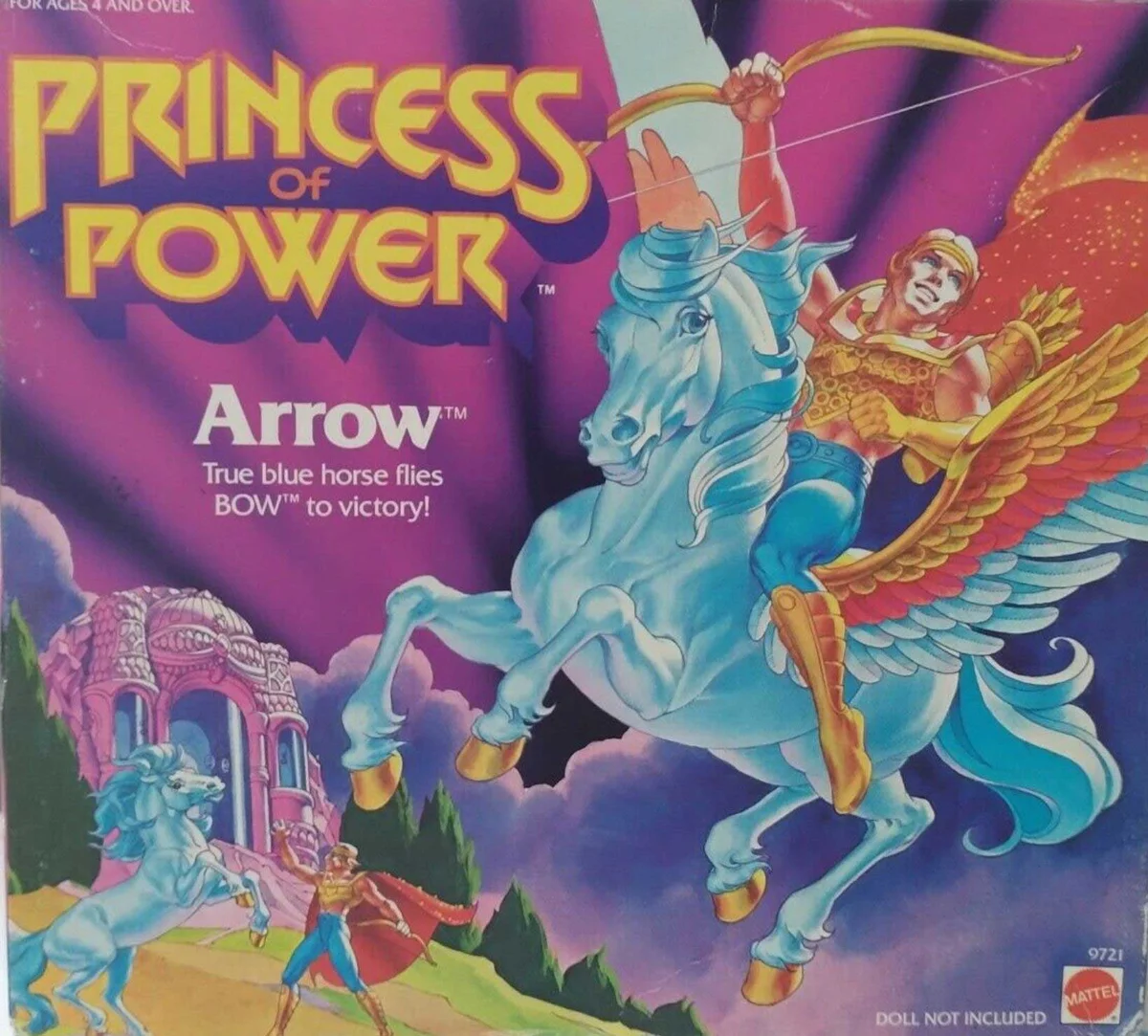 She-Ra Princess of Power Arrow vintage box front