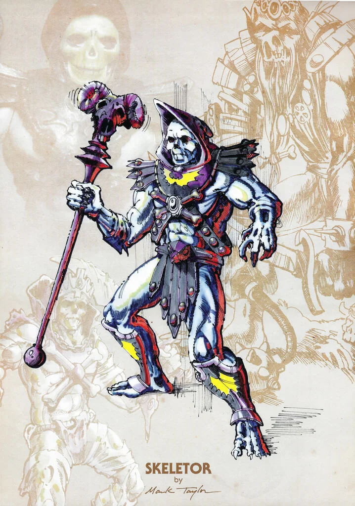 Skeletor Masters of the Universe Vintage Concept 2